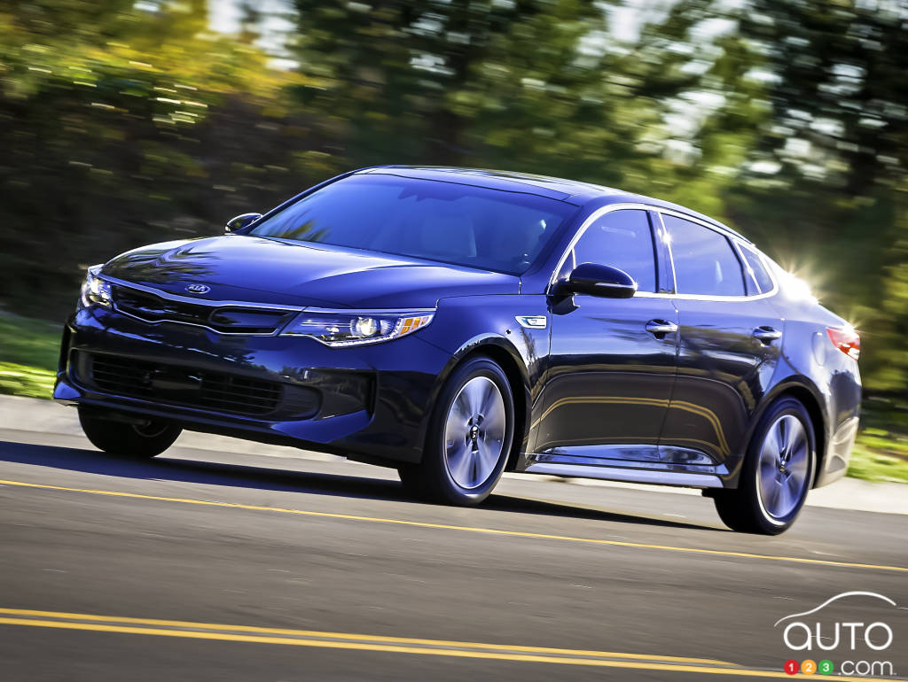 La Kia Optima hybride 2017